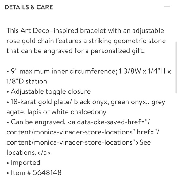 Monica Vinader Engravable Baja - Picture 4 of 8